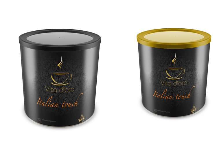 Vita d'Oro Coffee Cans